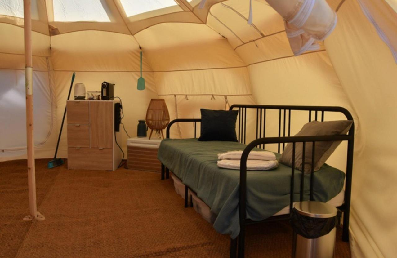 Stargazer Tent Met Sterrenuitzicht Callantsoog Dış mekan fotoğraf